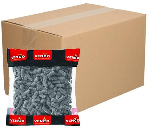 Venco | Schoolkrijt Zwart | 6 x 1 kg