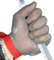 WXYZ Gant Anti Coupure Gants de Travail de sécurité de Protection de Niveau 5, protège Les Deux Mains, pour Les Mains Gauche et Droite, XXS, XS, S, M, L, XL (Size : X-Small)