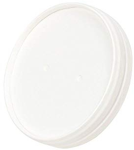 BIOZOYG Karton-Membran-Deckel weiß 25 Stk. Ø 9,1 cm I Pappbecher to-go Deckel I PLA-beschichtet & dampfdurchlässig I Bio-Kunststoff Beschichtung I Mit Dampflöchern I Stabiler Doppelkarton