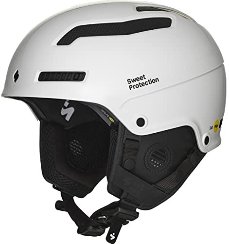 Sweet Protection Trooper 2vi MIPS Weiß, Ski- und Snowboardhelm, Größe S-M - Farbe Gloss White