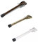 Spring Door Stop - Metal Driveway Stopper - Gate Holder Garage Door Stop. (White 300mm)