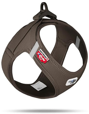 Vest Harness curli Clasp Air-Mesh Brown 2XS