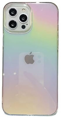Asgens Kompatibel mit iPhone 13 Pro 6,1 Zoll Laserhülle, Regenbogen Laser Schillernde Bling Glitzer Luxus Hülle Schutzhülle für iPhone 13 Pro 6,1 Zoll Mädchen Frauen