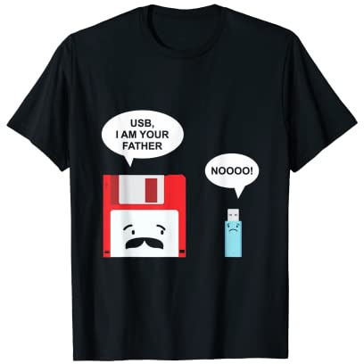USB I Am Your Father Computer Geek T-Shirt T-Shirt