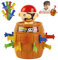 YISKY Pop Up Kinder Brettspiel, Piraten Spiel, Pop Up Pirate Brettspiele, Piratenspiel für Kinder, Piraten Eimer Spielzeug, Familie Vorschulkinder Spiel, Gesellschaftsspiel ab 4 Jahren