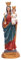 Pomurom Jungfrau Maria aus Kunstharz, 20cm Bunt Jungfrau Maria mit dem Jesuskind Statue, Religiöse Skulptur, Jungfrau Maria Statue für Heimdekoration und Religiöse, Geschenk zum Sammeln