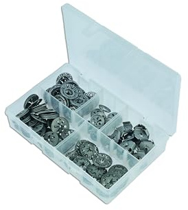 Connect 30286 Assorted Heat Shield Fastener Kit 150pc