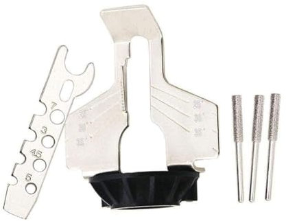 PLGEBR 50mmx70mm set Electric Grinder Accessories Chain Saw Sharpening Guide Kit Accessories Adapter Tool Adjustment