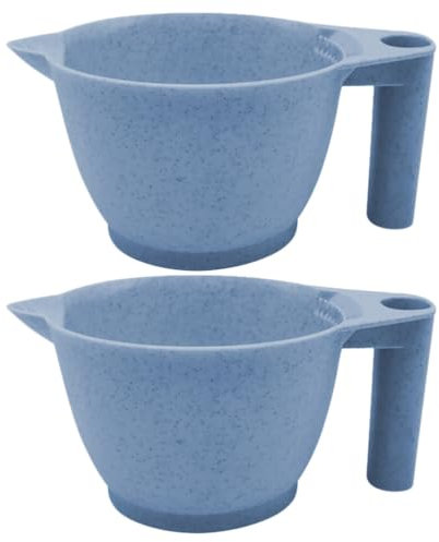 Luxshiny 2stücke Haarfärbeschalen Material Robuste Tragbare Mischschalen Für Professionelle Friseure Zum Mischen Von Haarfarben Und Tönungen Im Salon