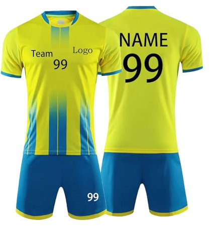 PSG Barcelona Trikot Kinder Personalisiertes Trikotset für Männer mit Namen und Nummer, individuelles Fußballtrikot für Jungen, individuelles Trikot, PSG Barcelona Trikot Kinder