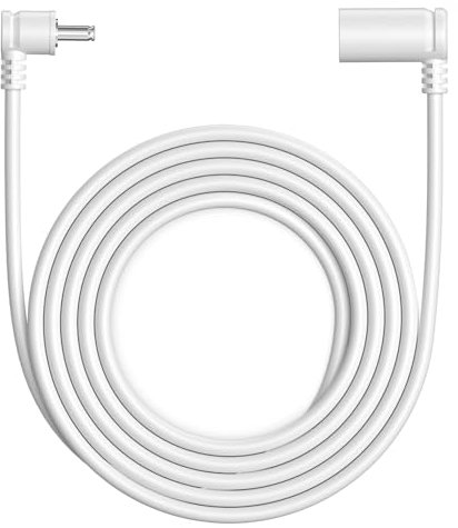 10 ft. Barrel Plug Extension Cable - Compatible with Ring Solar Panel and Super Solar Panel for Cameras