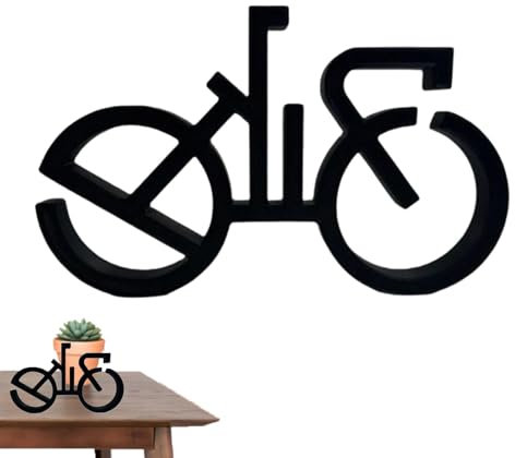 Skulptur Dekoration Fahrrad, Metall Fahrrad dekorativ, Deko Fahrrad Vintage, Skulptur Deko Fahrrad Vintage Eisen Kunst Fahrrad Modell Sammlerstück Reise Skulptur Dekoration Fahrrad Dekoration Ornament