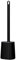 STARWAX - Brosse WC Silicone Double Face - Nettoyage Facile même dans Les endroits Difficiles - Séchage Rapide et sans Odeur - Robuste - Couleur Noire