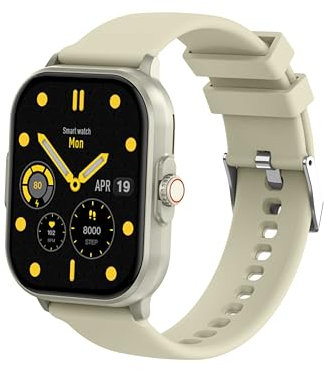 YYKY ECG+HRV Smartwatch Uomo Donna 2.01 2025 Orologio sanitario con funzione telefono, Frequenza cardiaca Stress emotivo Meteo Monitoraggio del sonno fitness per Android/iOS Oro