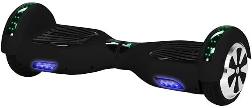 Robway W1 Hoverboard - L'original - Marque Batterie - Hoverboard Tout-Terrain - Gyropode Tout-Terrain pour Enfants (Noir Mat)