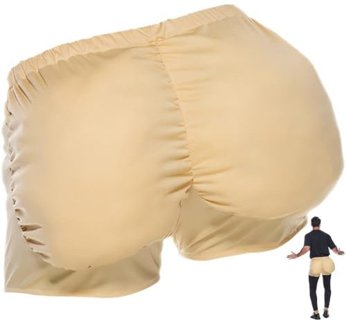 Zghhc Accessoires De Jeu De Rôle Fesses, Costume De Gros Fesses Drôles pour Femmes, Accessoires De Déguisement, Accessoires De Film pour Noël, Halloween, Robe De Cosplay