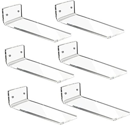 PERSELOSO 6 Teiliges Sneaker Ausstellungsständer Behälter Zusammenklappbar Radhalter Fach Stapler Sitz Sneaker LED Schuhregal Türboxen Haltbarkeit Schuhfächer Organizer