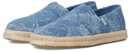 TOMS Herren Alpargata Rope 2.0 Fahrer-Slipper, Blau, 45 EU
