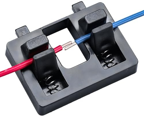 Schweißfixierwerkzeug | Halterung für Elektrokabel Löten | Electric Wire Welding Fixture | Drahthalter für Löten | Lötdrahthalter | Elektrische Löthilfe | Federkabellöt-Klemme für Elektronik