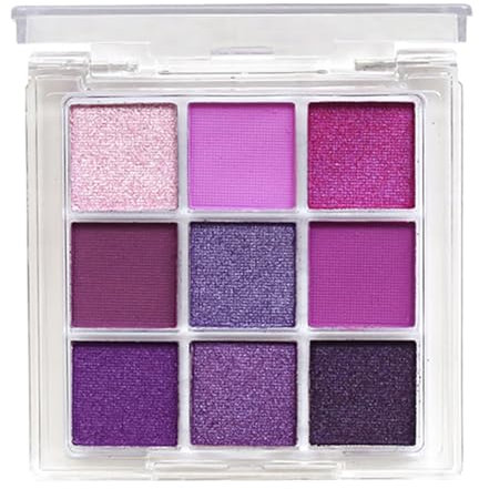 Deep Light Shadow Makeup Ombretto a lunga durata, miscelabile in liscio con bellissime perle per ragazze (lilla, taglia unica)