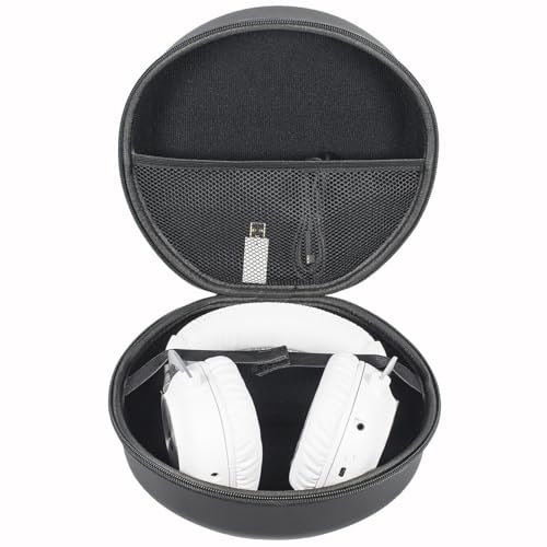 YIIWAY Hard Travel Case Compatible with Skullcandy Hesh ANC/Crusher ANC 2 / Crusher/Riff 2 / Hesh Evo/Cassette/Icon ANC/Grom/UpRock Headphones, Case Only - Black YC80075
