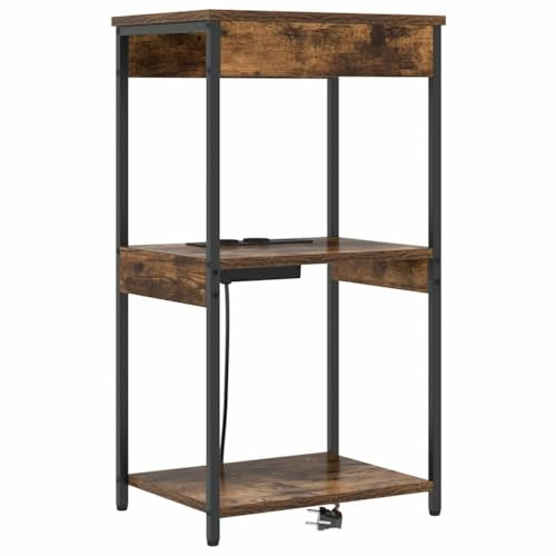 vidaXL Modern Bedside Table With Compact Storage For A Minimalist Bedroom Small Practical Bed Holder