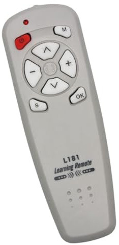 Aboiled Universal Infrared Learning 8-Key Big Button Remote Control Learning Type for TV CD DVD Fan