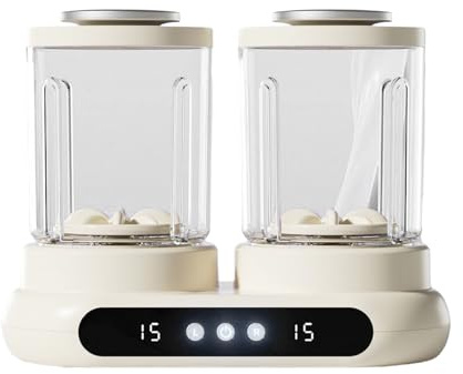 Taza de lavandería de doble cámara con motor de 2 litros para lavar ropa separada con modos de 15/5 minutos y lavadora silenciosa de doble tina