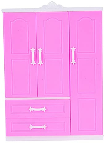 Miniaturen Puppenschrank Kleidung Organizer Foto Requisiten Puppenschrank Kleiderschrank