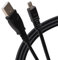 Maplin Câble USB-A 2.0 Mâle vers Mini USB 8 Broches Mâle 3 m Compatible avec Z250/WP240 Noir
