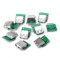 DollaTek 10PCS La Placa Hembra USB 2.0 a Dip 4p Placa de Adaptador de Enchufe Recto se ha Soldado Cable de Datos de teléfono móvil USB-03