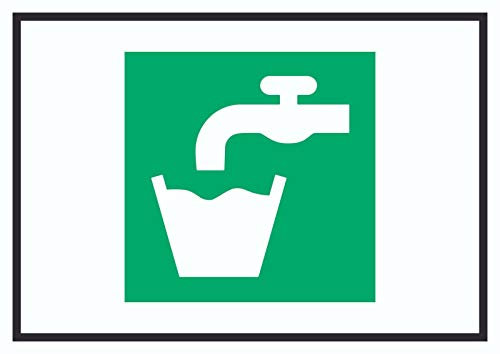 HB-Druck Trinkwasser Symbol A6 (105x148mm) Schild