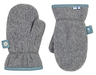 Finkid Kinder Nupujussi Wool Handschuhe, Charcoal, XS