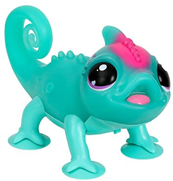 Little Live Pets Chamäleon Sunny, leuchtendes, interaktives Chamäleon mit Farbwechselfunktionen, über 30 Geräusche, viele Verschiedene Stimmungen, wiederholt Worte, mit Takterkennung., 26364