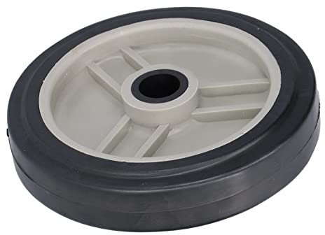 Fafeicy Rotelle per Compressori D'aria da 4 Pollici, Ruote Piroettanti con Cuscinetti in ABS, Diametro 95 Mm e Spessore 22 Mm, per Compressori D'aria e Industriali, Accessori Per Compressori D'Aria