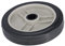Fafeicy Ruedas Para Compresores De Aire De 4 Pulgadas, Ruedas Giratorias Con Cojinetes De ABS, Diámetro De 95 Mm Y Grosor De 22 Mm, Para Compresores De Aire E Industriales