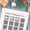 Adventskalender zum Rubbeln A3 Weihnachtskalender LIEBLINGSMENSCH rosa