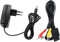 CHILDMORY Alimentation Adaptateur secteur Chargeur avec Câble AV pour SNES