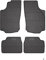 OMAC Gummi Fußmatten kompatibel mit Opel Corsa C 2000-2006 Automatten Gummi Schwarz 4tlg