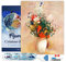 Figured'Art Diamond Painting Erwachsene 40x50cm Mit Rahmen Ganze Leinwand gespannt Vase mit Blumen Odilon Redon 5D Bilder Eckige Steine - DIY Set Basteln