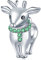 2023 Weihnachten Rentier Charms passen Pandora Weihnachts Armband, 925 Sterling Silber Elch Hirsch mit CZ Reindeer Deer Christmas Perlen, Geschenk für Junge/Mädchen/beste Freunde/Mama/Baby