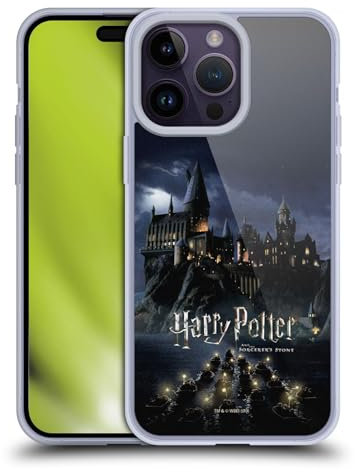 Head Case Designs Licenciado Oficialmente Harry Potter Castillo Sorcerer's Stone II Caso Funda de Gel Suave Compatible con Apple iPhone 14 Pro MAX