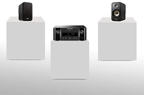 Marantz Melody X Stereosystem, HiFi Anlage mit HEOS Multiroom und Polk Signature Elite ES20 Regallautsprecher
