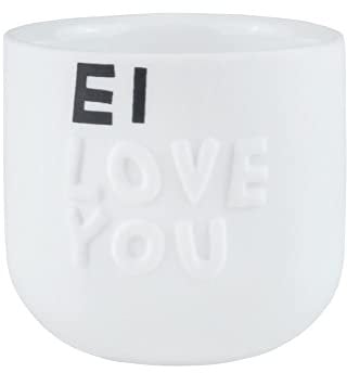 Räder Guten Morgen. Eierbecher Ei Love You