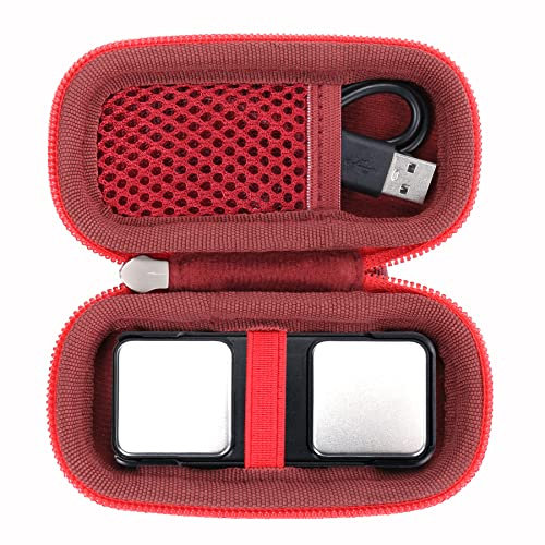 khanka Hartschalen-Ersatz für AliveCor Kardia Mobile EKG/KardiaMobile 6L EKG (Rot 2)
