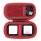 khanka Hartschalen-Ersatz für AliveCor Kardia Mobile EKG/KardiaMobile 6L EKG (Rot 2)