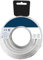 PRENDELUZ Parallel cable reel 2x0.5 mm white, 5 m; ideal for audio connections and extensions in sound installations.