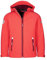Trollkids Mädchen Softshell Jacke Trollfjord, Kirschrot/Burgunderrot, Größe 110
