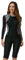 Beachkini Damen Einteiliger Reißverschluss Badeanzug mit Langen Ärmeln für Bademode Bedruckt Farbblock Schwimmanzug Surfen Tauchen Rashguard,Bunter Druck,M