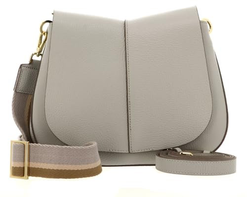 GIANNI CHIARINI Helena Round Crossbody Bag Silice
